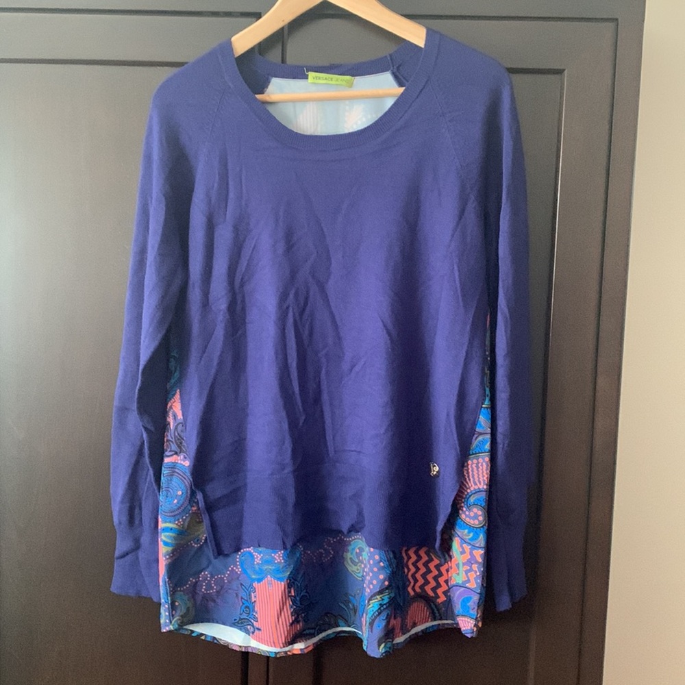 VERSACE JEANS LIGHT SWEATER small